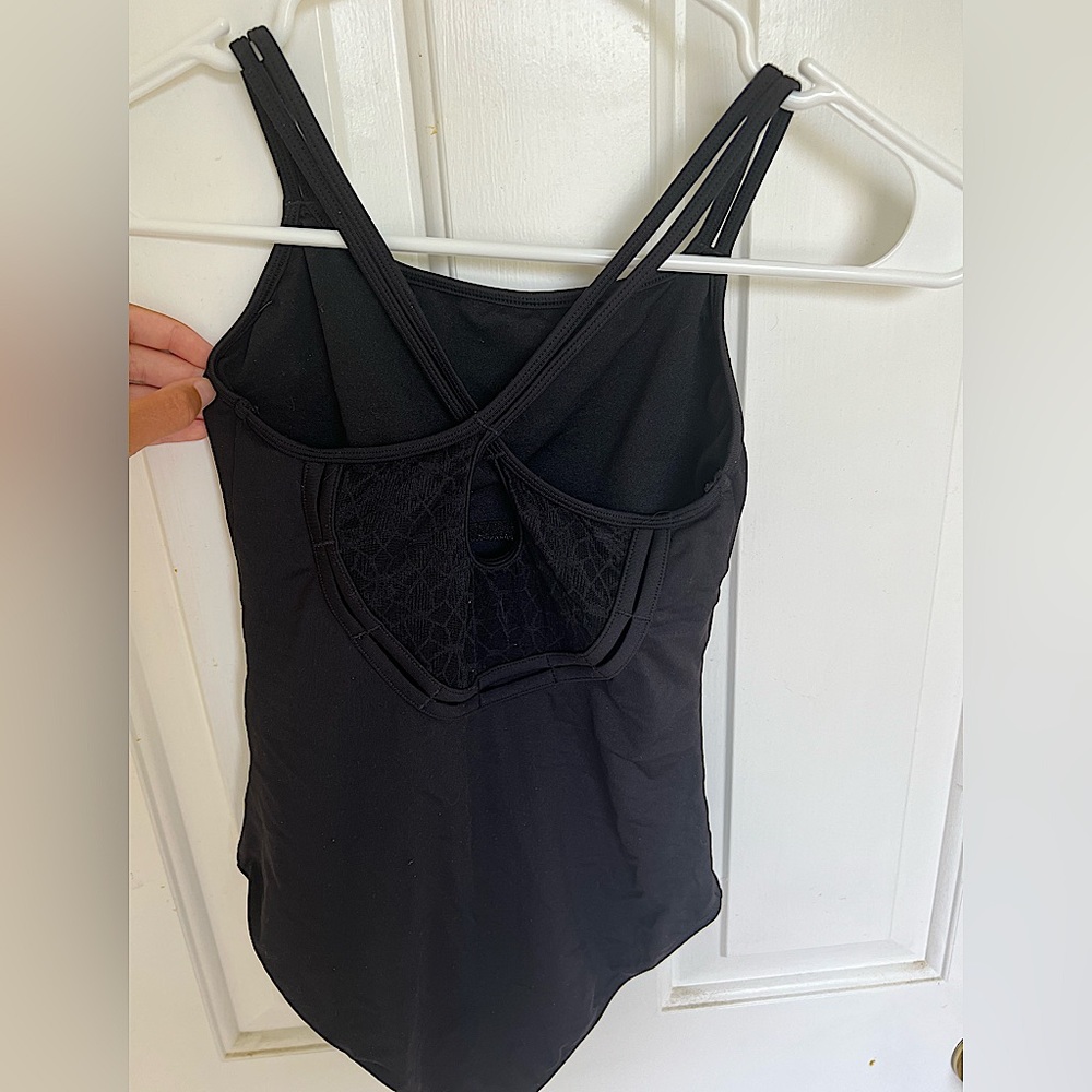 Black ballet leotard, Bloch size 14. Worn only a few times. In great condition.